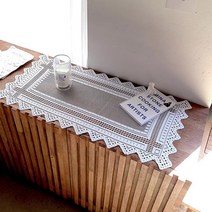 퓨어화이트 레이스 테이블매트 3종, 스퀘어