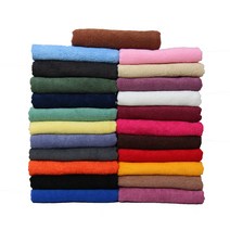 대형타올 50cm*100cm 사이즈 별로 있습니다 22가지 색상 중형타올 한의원타올 찜타올, 하얀색, 1개
