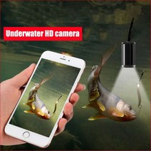 어군탐지기 낚시카메라 휴대용어탐기 15m hd 수중 카메라 5 메가 픽셀 시각적 낚시 장치 wifi 연결 휴대 전화 태블릿 8led 조명 어군 탐지기, 없음