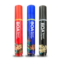 보아스 신개념 생잉크 보드마카 보아마카 1타 (12입), 블루