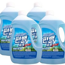 편백 고농축 액체세제 2.5L X 4개 겸용 세탁세제, 편백 고농축 액체세제 2.5L X 4