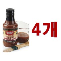 Smithfield 제임스 리버 바베큐 소스 510G 4개 Aa16211 세계적 톱상품 해외 현지 구매