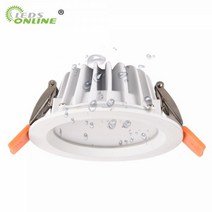 스팟 led IP65 it 방수 내화성 다운 라이트 램프 5W 7W 9W 12W 15W 천장 조명 사우나 스팀 주방 욕실 처마, Warm White 3000K_7W Non dimmab
