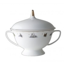 북유럽 윅 & 왈쉐 크리스마스 모닝 볼 보울 그릇 white