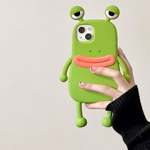 못생긴 것이다 순진함 소시지 청 개구리 왕자 적용 IPHONE13 핸드폰케이스 사과아이폰 13PROMAX 큐트 무드 풀커버