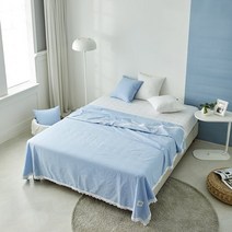 [헤지스홈]고밀도 소르베 홑이불 싱글/퀸, 고밀도 소르베 화이트 홑이불 퀸