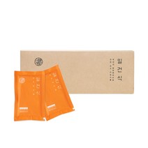 일건식 (주문폭주) 찐한다고 소문난 호박죽 같은 100% 늙은 호박즙, 100ml 60포 (벌크포장), 3box