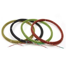 동산 국산 PVC 요비선 2선 30M Φ5.4mm 전선인입공구 전기케이블 와이어 통신 배선작업용, 검정