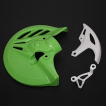 캘리퍼커버 브레이크튜닝 바이크 오토바이 브레이크 디스크 보호 커버 플레이트 리어 캘리퍼스 혼다 CRF T4 T6 Crf 250 450 모토크로스 자전거용, [04] Green, 04 Green