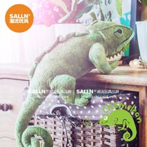 [해외직구] 카멜레온 인형 40cm 팬서 베일드 도마뱀 Chameleon