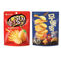 오리온 무뚝뚝감자칩 60g x 6p + 눈을감자 56g x 6p, 9세트
