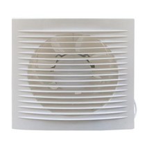 WJSHOP 주방 욕실 배기 추출기 팬 공기 환기 시스템 HVAC 시스템용 공기 흐름 환기 송풍기 4' 6', 화이트, 플라스틱