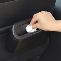 쏘옥 차량용 미니 휴지통 1+1 운전석 조수석 뒷자리 거치대 탈부착가능, 단품