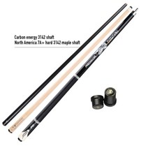 당구큐대 롱고니 모리나리 고리나 큐 당구 용품풀 메이플카본 더블 샤프트 팁 익스텐션 유니록 조인트 카본 에너지 354, 빨간색, 10.5mm