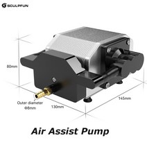 SCULPFUNS10 조각 기계10W 고밀도 조각기고속 에 시스트용 등급 정밀도, 03 미국, 03 Air Assist Pump