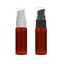 에센스용기 10ml 15ml 20ml 30ml 40ml 펌핑용기, 1개, 20ml 갈색용기 흰색캡