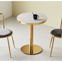 포토존 디자인 원형 간이 미팅 티테이블 600 24평, DT018(블랙)