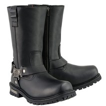 밀워키 Leather MBM9061WP 남성용 27.9cm 너비 방수 하네스 스퀘어 토 부츠 - 9.5W [미국 직배송]