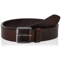 HUGO BOSS 지코 남성용 벨트 블랙 US 32사이즈 이탈리안 가죽, US 34, Dark Brown_US 34