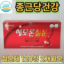 철분제 혈액생성 에너지 생성에 도움 복용 헤모글로빈 좋은 영양제 여성 2개월분 학생 임산부 임신중기 초기 헴철 청소년 성장기어린이 고령자 무리한 다이어트 철분부족 수유기 여성, 2개월분(120정)_사은품패치