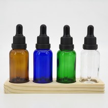 패밀리리빙 갈색 유리 공병 잠금캡 스포이드 아로마 오일 화장품 30ml B_스포이드30ml_갈색