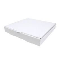크라운포장 무지화이트 10인치 사각 피자박스 30매 263x263x39.5mm 포장 음식 단상자 식품 패키지 용기