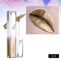 립글로즈 립틴트 립밤 립라이너 잘 지워지지 않는 착색 타투 립스틱 틴트 푸다이에 다이아몬드 펄 립글로스 굿 텍스처 글레이즈 롱래스팅 워터프루프 립 샤인 메탈릭 립글로스 메이크업, 2