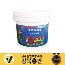 칠만표 결로방지제 (10kg) 곰팡이 결로방지 페인트 베란다 실내용 (붓+장갑)