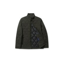 코오롱패션 코오롱 브렌우드 3M 소재 카키 초겨울 경량 패딩 점퍼(무료배송)