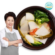 [소문난] 동치미 2kg / 배윤자 요리연구가, 단품