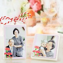 올데이 포토 석고방향제-카네이션(땡큐)-[본품+케이스+설명서], 메리미