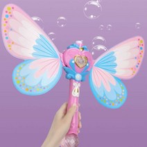 르디테일 버블 페어리 요술봉 비눗방울 놀이 버블건, 핑크, 14개