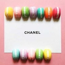 디자인 소품 마카롱 패밀리 냉장고 자석세트 12세트