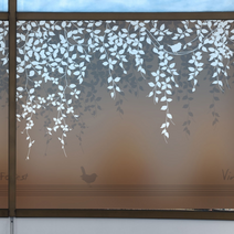 [KT알파쇼핑]고급칼라안개시트_빈티지 자연숲 01(다크브라운)_180x90cm, 일체형