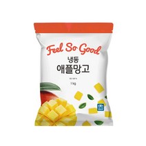 생활N [생활앤] 냉동 애플망고 1kg x 1팩, 단품없음