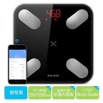 체지방 체중계 미니2 샤오미 충전식 디지털 3세대 귀여운 미스케일2 몸무게 스마트, 01