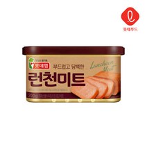 롯데햄 런천미트 200g x, 4캔