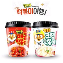 뽀로로 매콤떡복이 크림떡복이 (매콤2개+크림1개), 3개입, 120g