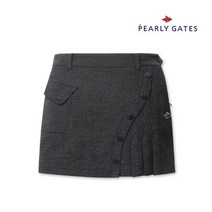파리게이츠 스커트 패턴 플리츠_P52194PK362_BK