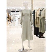 [AK PLAZA] [ab.f.z] 하이웨이스트라운드넥원피스 (KSX5HO40G)