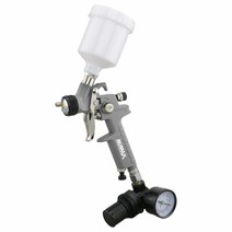누맥스 HVLP 에어 페인트 브러쉬 스프레이 건 뿜칠 후끼 분사기 훅기 도장기 0.8mm