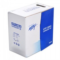 엠비에프 C5E305G 그레이 CAT.5E 305M UTP 랜 케이블, 상세페이지 참조