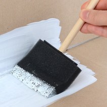 폼브러쉬 75mm 페인트 작업붓 스펀지 브러시 스폰지붓 페인팅브러쉬 미장 리폼도구