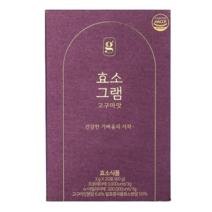 효소그램 고구마맛 효소다이어트 곡물발효효소 포당 3g, 4박스, 20포
