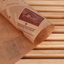 영문펄프브라운 유산지 (노루지) 빵종이 빵포장지 쟁반종이 종이호일