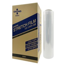 오공 스트레치필름 공업용랩 산업용랩 20mic X 350M, 오공 수동랩 20T X 350M - 4롤, 1개