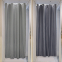 중문커튼 공간분리 현관 가림막 커튼   압축봉 증정