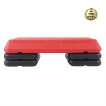 핏분 에어로빅 3단 스텝박스 FB-STB01, 레드 + 블랙