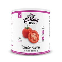 Augason Farms 토마토 가루 비상 식품 저장 3 lbs 10 oz No. 10 Can(1.65kg), 1 Can