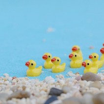 귀여운 미니 오리인형 10P 테라리움 미니 피규어 화분 데코 diy 인테리어 장식소품